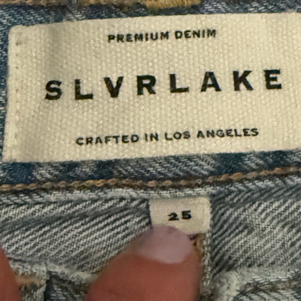 SLVRLAKE Brooklyn Mid Rise Relaxed Straight - Picture 10 of 13